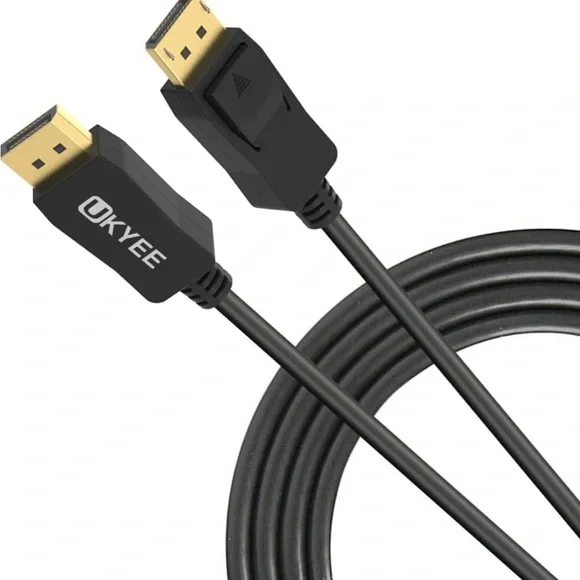 UKYEE DisplayPort to Displayport Cable 6 feet 10-Pack - Picture 3 of 5